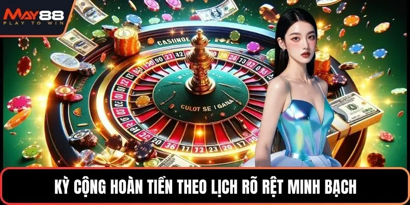 Kỳ cộng hoàn tiền theo lịch rõ rệt minh bạch