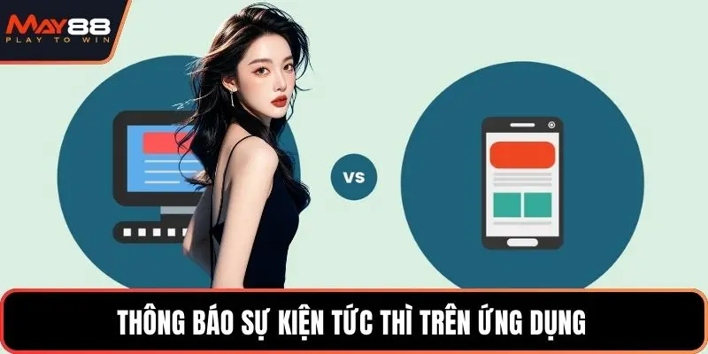 Thông báo sự kiện tức thì trên ứng dụng